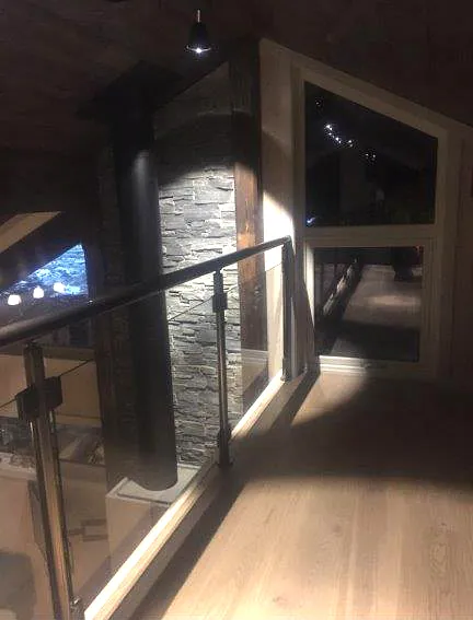 Ombygging og rehabilitering av hytte utført av Sandbråten Bygg AS