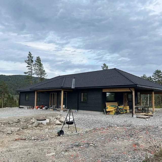 Ny Enebolig for Christer Dessarud i Sigdal