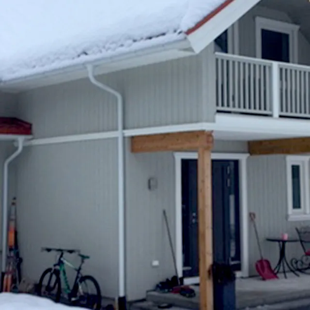 Nytt inngangsparti/terrasse og totalrenovering