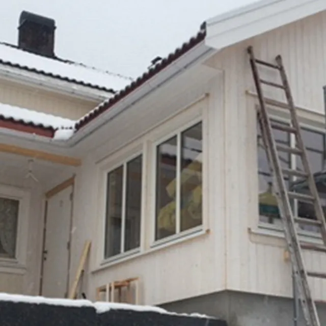 Tilbygg og renovering av hus